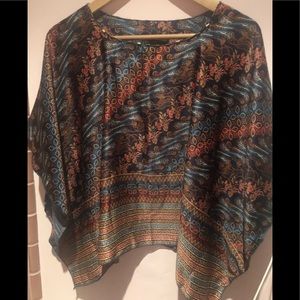 SILK BATIK PARTY PONCO